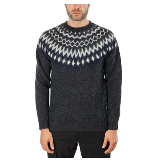 Norse Projects Birnir Fairisle (Grau Meliert)