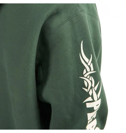 Pleasures Razor Logo Hoodie (Dunkelgrün)