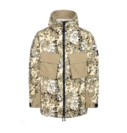 Stone Island Alligator Camo Light Cotton - Nylon Rep (Beige)
