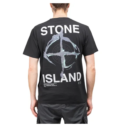 Stone Island Marble Three T-Shirt (Schwarz)