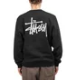 Stüssy Basic Crewneck (Schwarz)