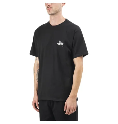 Stüssy Basic Tee (Schwarz)