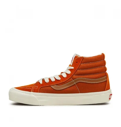 Vans Vault UA OG Sk8-Hi LX (Orange / Braun)