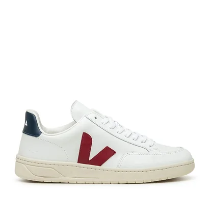 VEJA Pack Man V-12 Leather Extra (Weiß / Rot)