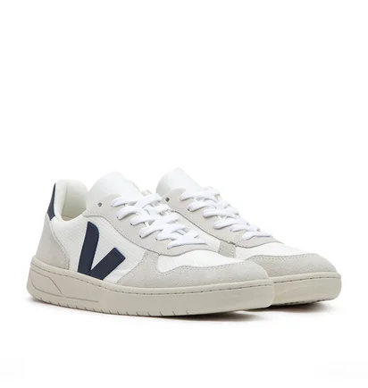 Veja V-10 B-Mesh (Weiß / Navy)
