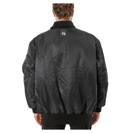 Y-3 Oversized Reversible Bomber (Schwarz)