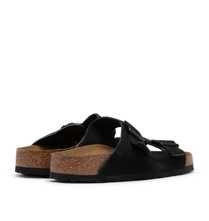 Birkenstock Arizona Soft Footbed Suede (Schwarz)