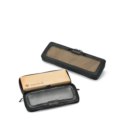 Snow Peak Kitchen Mesh Case S (Schwarz)