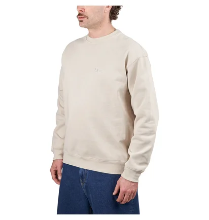 Dime Classic Small Logo Crewneck (Beige)