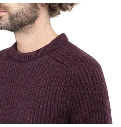 Edwin Roni Crew Sweater (Pflaume)