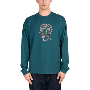 Brain Dead Visions Club Long Sleeve (Türkis)