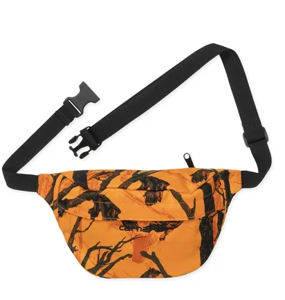 Carhartt WIP Payton Hip Bag (Orange / Schwarz)