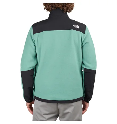 The North Face Denali Jacket (Schwarz / Grün)