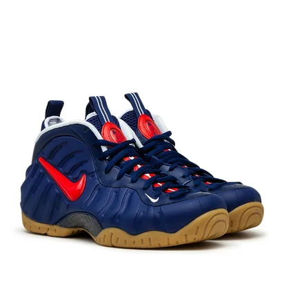 Nike Air Foamposite Pro 'Blue Void' (Blau / Rot)