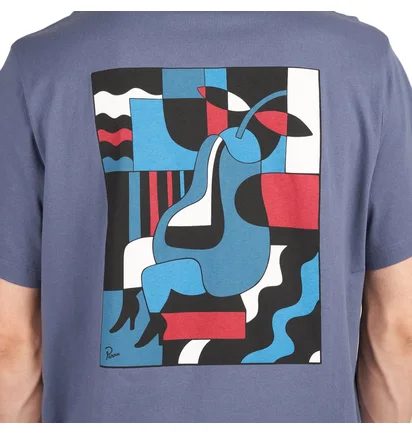 Parra Blue Sitting Pear Shirt (Blau)