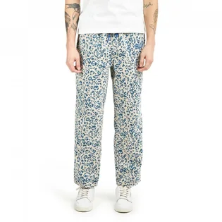 Pleasures Eclipse Cheetah Beach Pants (Cream / Blau)