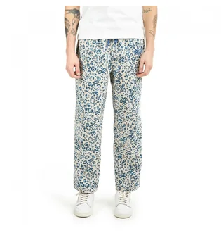 Pleasures Eclipse Cheetah Beach Pants (Cream / Blau)