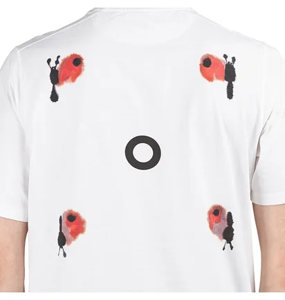 Pop Trading Company Rop Butterfly T-Shirt (Weiß)