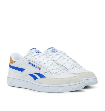 Reebok Club C Revenge (Weiß / Beige / Blau)