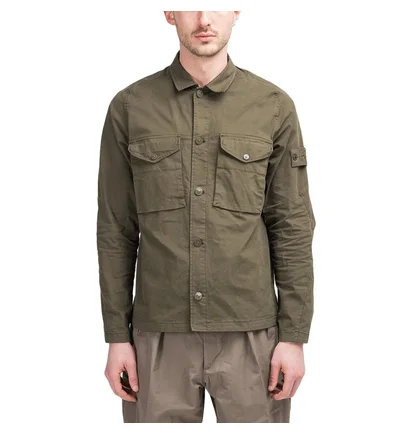 Stone Island Overshirt 'Ghost Piece' (Olive)