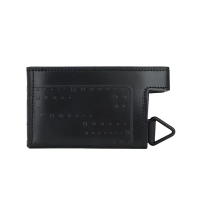 Stone Island Shadow Project Quad Sleeve Wallet (Schwarz)