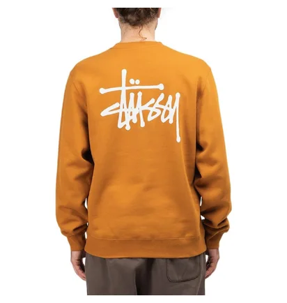 Stüssy Basic Crewneck (Braun)