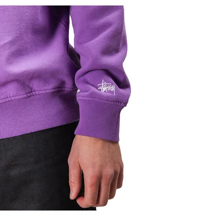 Stüssy Woven Tape Mock Neck (Lila)