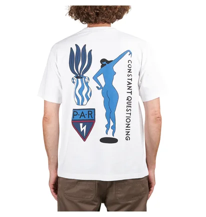 by Parra Questioning T-Shirt (Weiß)