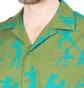 Carne Bollente The Sighing Game Shirt (Olive / Blau)