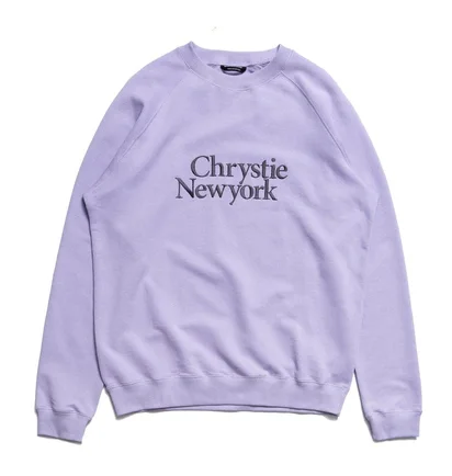Chrystie NYC Chrystie Premium Newyork Crewneck (Lavendel)