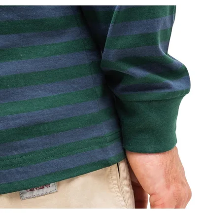 Carhartt WIP Parker Pocket Longsleeve (Grün / Blau)