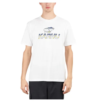 Karhu Team College T-Shirt (Weiß / Blau / Multi)