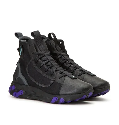 Nike React Ianga (Schwarz / Lila)