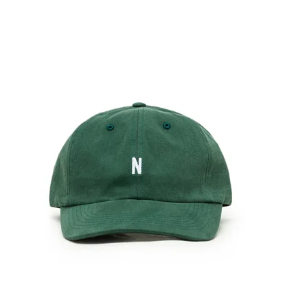 Norse Projects Twill Sports Cap (Dunkelgrün)