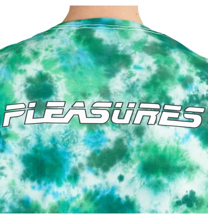 Pleasures x Unkle Angel T-Shirt (Blau / Grün)