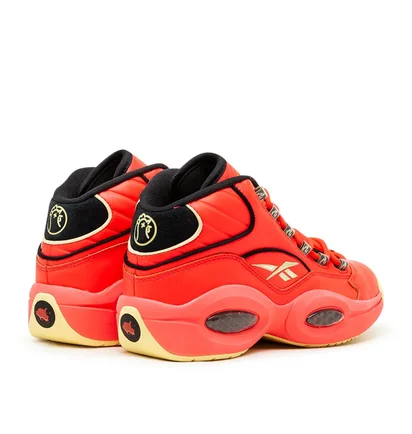Reebok Question Mid Hot Ones (Rot / Gold)