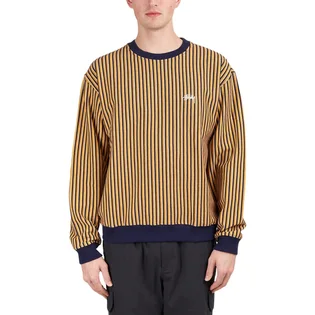 Stüssy Vertical Dot Sriped LS Crewneck (Multi)