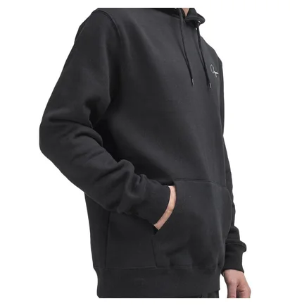 Chrystie NYC Script Logo Hoodie (Schwarz)