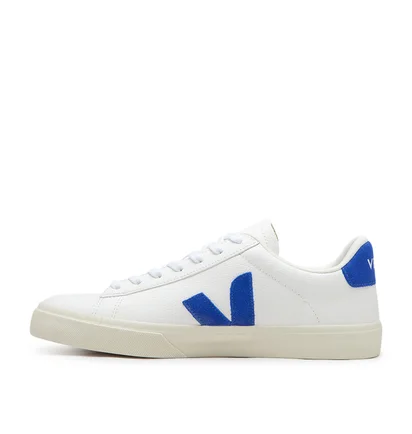 Veja Campo Chromefree Leather (Weiß / Blau)