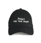 NASASEASONS Cap 'Single For The Night' (Schwarz / Weiß)