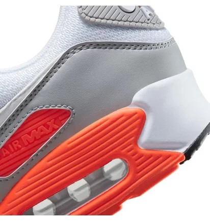 Nike Air Max 90 (Weiß / Grau / Orange)
