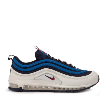 Nike Air Max 97 SE (Dunkelbalu / Rot / Weiß)