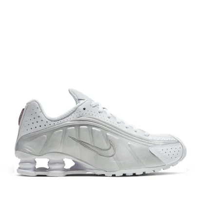 Nike WMNS Shox R4 (Weiß / Silber)