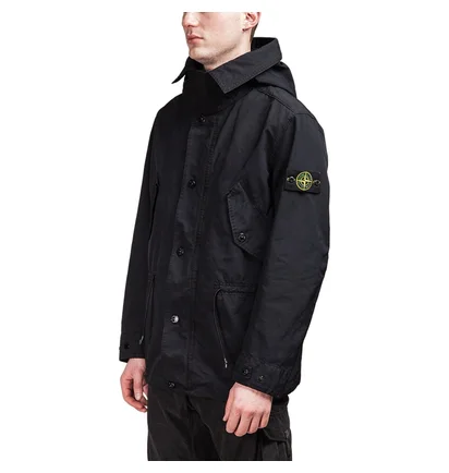 Stone Island David TC Short Parka (Dunkelblau)