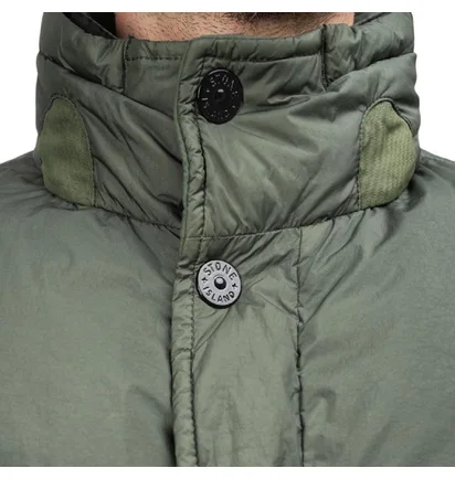 Stone Island Garment Dyed Crinkle Reps Down Jacket (Olive)