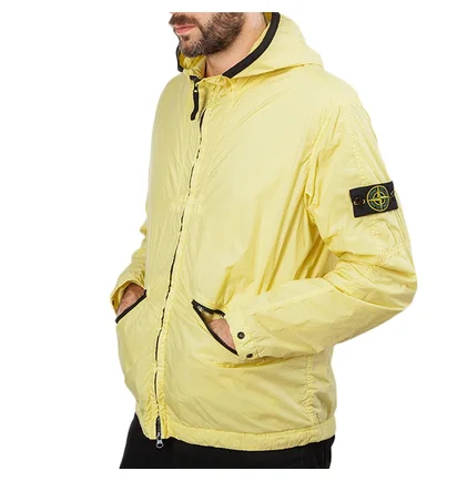 Stone Island Garment Dyed Crinkle Reps NY Jacket (Gelb)