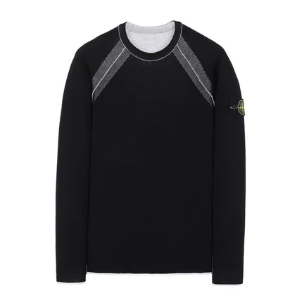 Stone Island Reversible Knit Pullover (Hellgrau)