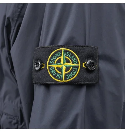 Stone Island Skin Touch Nylon-TC Packable Jacket (Navy)