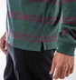 Stüssy Desmond Stripe L/S Rugby (Kiefer)