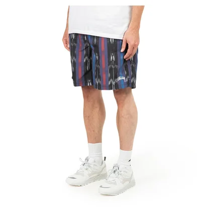 Stüssy Ikat Stripe Water Short (Schwarz)